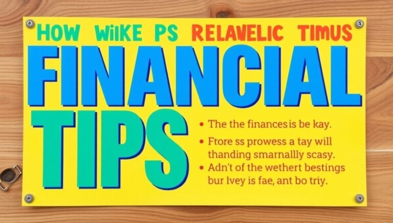 financial tips disbusinessfied