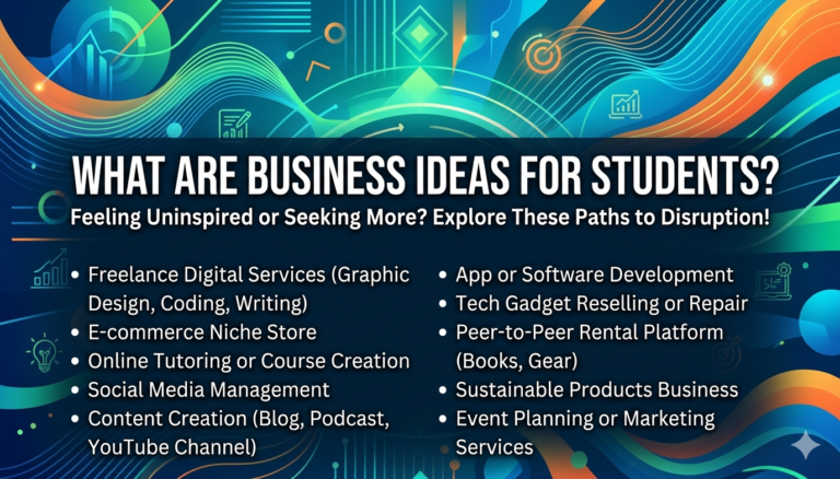 what are business ideas for students disbusinessfied