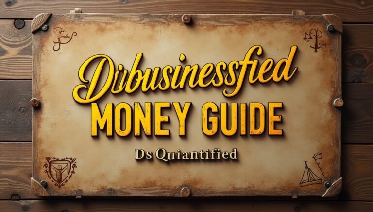disbusinessfied money guide by disquantified