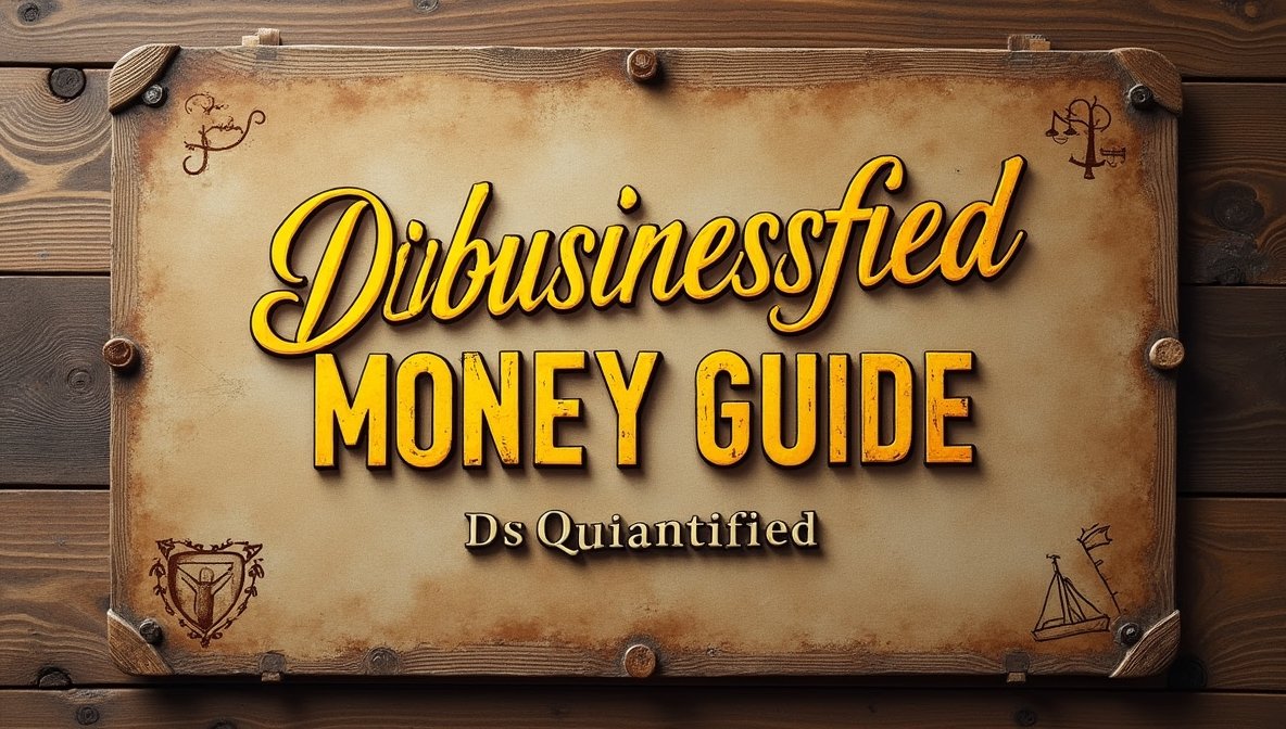 disbusinessfied money guide by disquantified